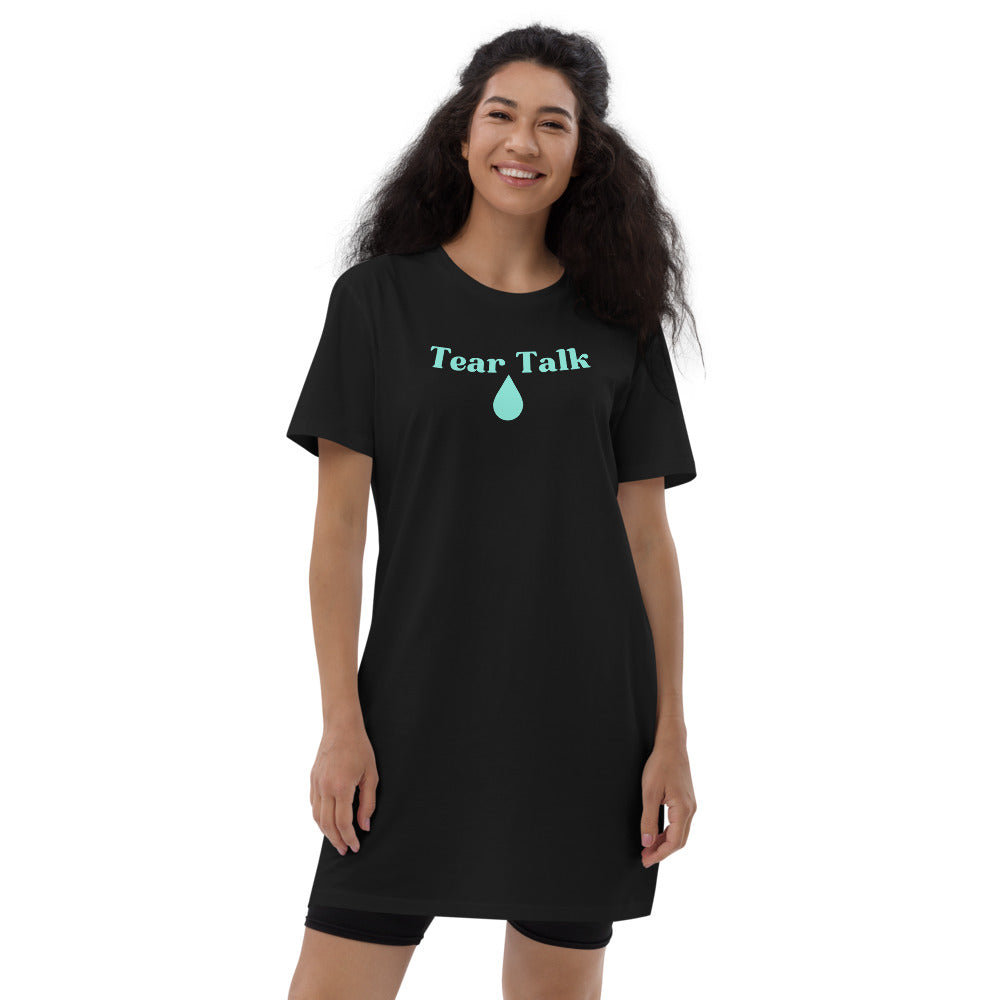 Tear Talk Organic cotton t-shirt dress