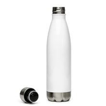 Load image into Gallery viewer, Inhale Letters Exhale Books Stainless Steel Water Bottle
