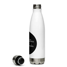 Load image into Gallery viewer, Inhale Letters Exhale Books Stainless Steel Water Bottle
