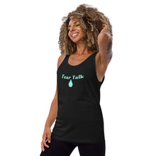 Load image into Gallery viewer, Tear Talk Unisex Tank Top
